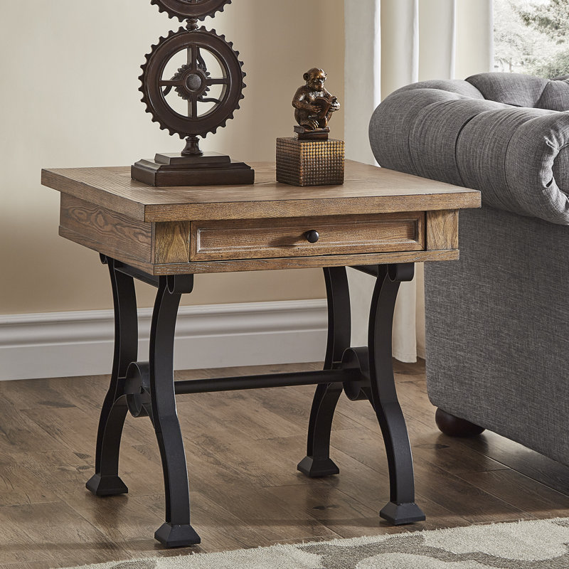 Gracie Oaks Luevano Antique End Table & Reviews Wayfair